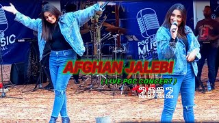 afghan jalebi full song // punjab college live mus