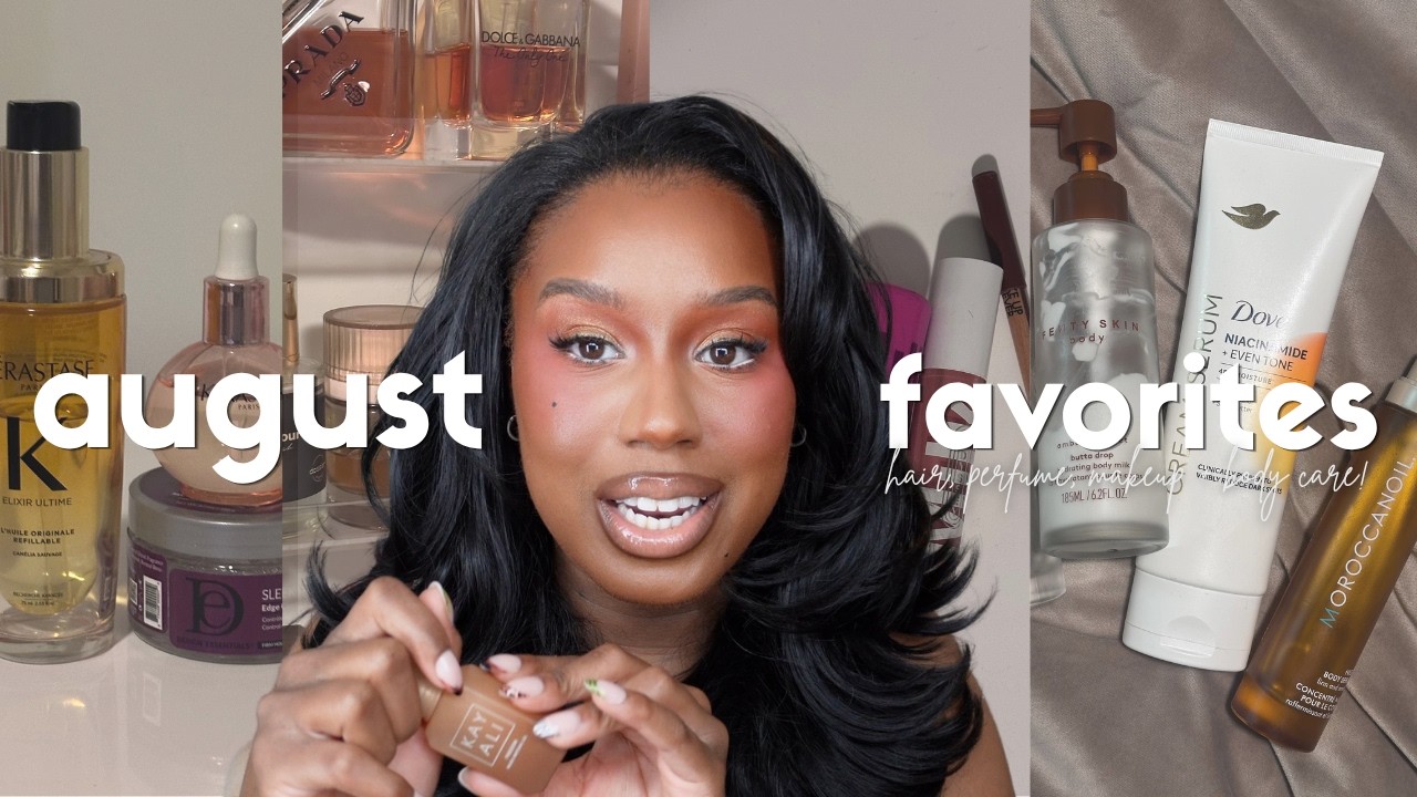 august favorites 2026! hair, perfume combos, body care, makeup | Natasha S.