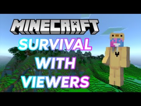 Insane Minecraft Survival with Viewers - Twitch Test