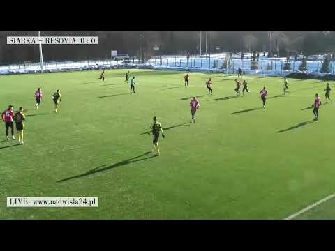 17.01.2026 LIVE: Siarka Tarnobrzeg - Resovia (sparing)