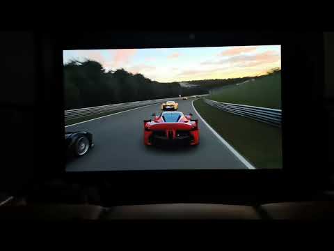 GT7 4K HDR 60fps replay on 170in in Dolby Atmos Home Cinema