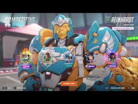THE BEST REINHARDT in the WORLD - LHCLOUDY REINHARDT OVERWATCH 2