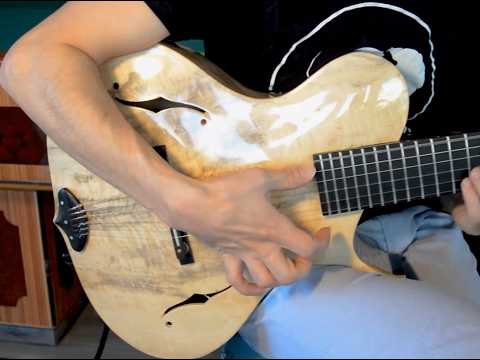 Nylon strings acoustic archtop guitar - ON ORDER image 14