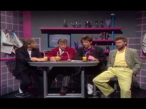 Günther Jauch im Gespräch mit Paul Breitner, Horst-Dieter Höttges und Erwin Kremers 1988
