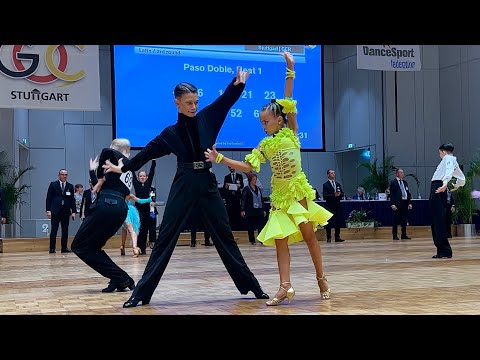 Daniel Martiniuc & Sophia Ivanova (MDA) Junior 1 Latin [Rumba] GOC 2024 / Semi-Finale