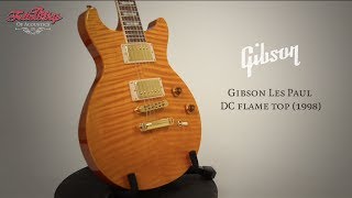 Video thumbnail for TFOA review - Gibson Les Paul DC Flame Top by The Fellowship of Acoustics