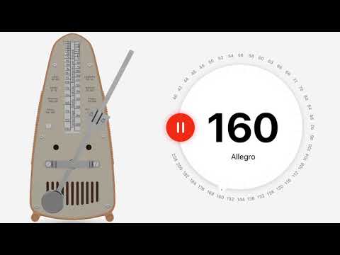 160 BPM Classic metronome