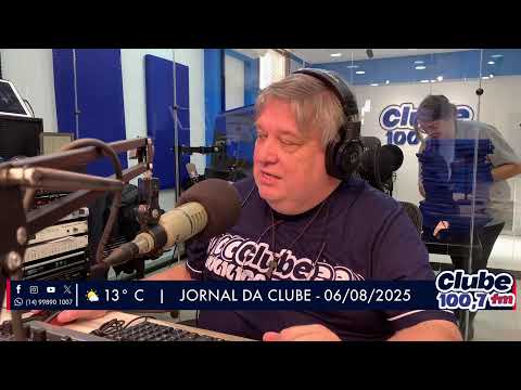 Jornal da Clube - 06/08/2025 - Edição da Manhã