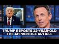 Trump Posts 22-Year-Old Article About The Apprentice on Truth Social