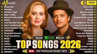 Download lagu Billboard Top 100 🌴 Spotify Playlist 2026 🍇 Adele, Bruno Mars, Charlie Puth, Bruno Mars, Rihanna mp3