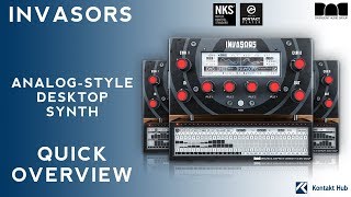 Video thumbnail for Invasors Kontakt Synthesizer - Overview Video by Loot Audio