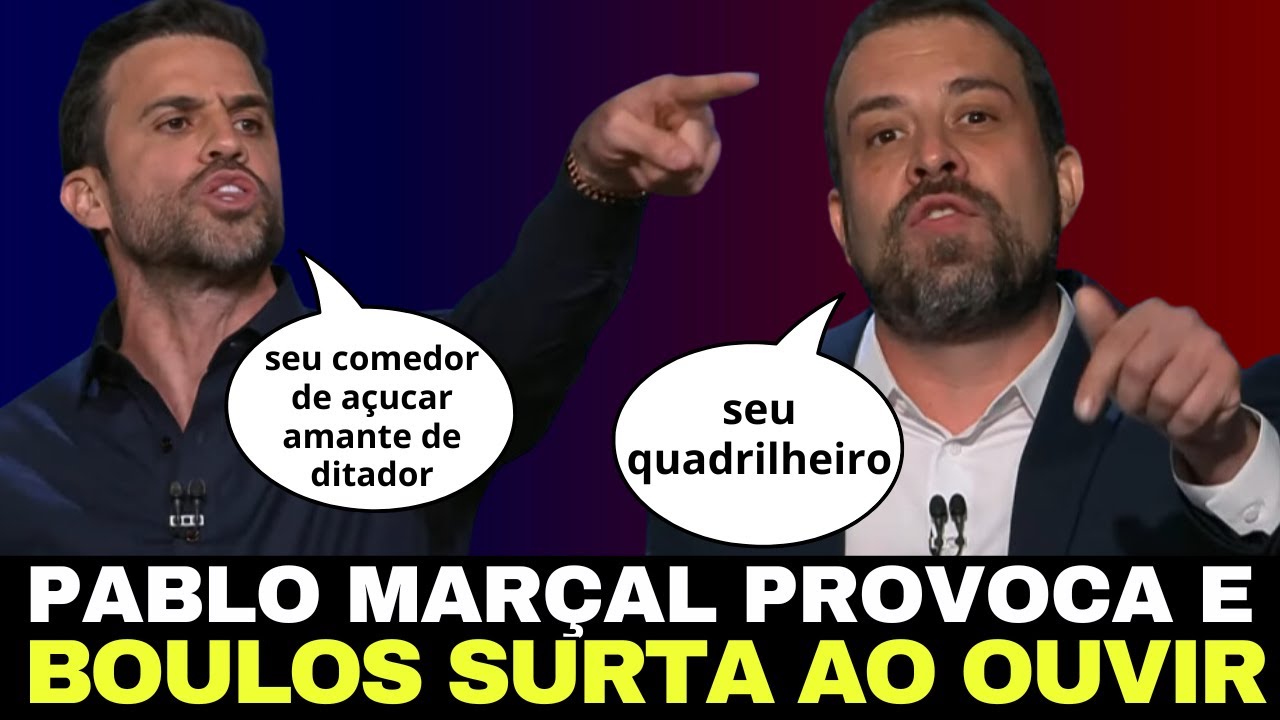 PABLO MARÇAL ACABA COM TABATA AMARAL E BOULOS AO VIVO EM DEBATE E PLATEIA NÃO AGUENTA | QUE MOMENTO