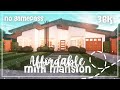 Roblox Bloxburg - No Gamepass Affordable Mini Mansion - Minami Oroi