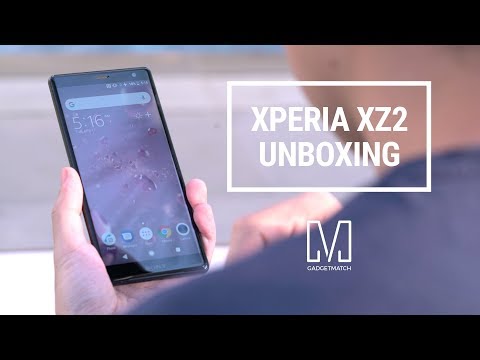 Sony Xperia XZ2 Unboxing