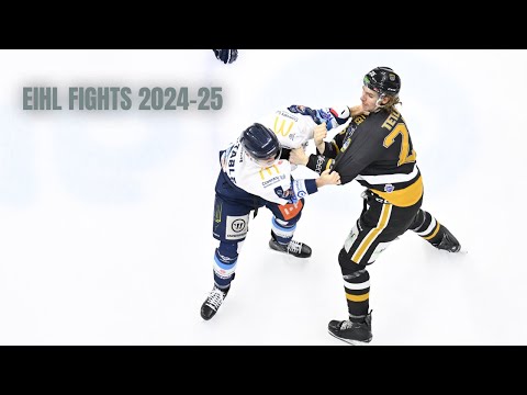 EIHL 2024-25 fights