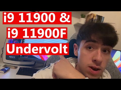 Undervolt your i9 11900 and 11900F for more FPS! - Tutorial
