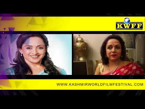 Hemi Malini Best Wishes for the Kashmir World Film Festival