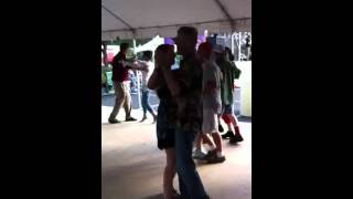 Trish and Joel Waltzing to Feufollet . Ft. Lauderdale Zydeco Festival 2013