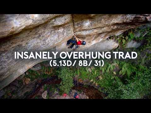 Mother Earth - (5.13d/ 8b/ 31) Trad Climb in Australia