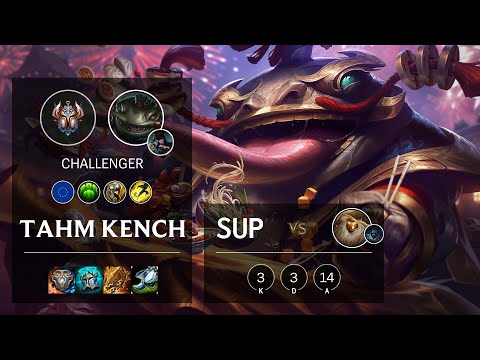 Tahm Kench Support vs Bard - EUW Challenger Patch 10.18