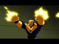 Booster Gold All Powers Fights Scenes 1 Animated
