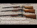 Pattern Collecting Harrington & Richardson and New England Firearms single shot budget shotguns