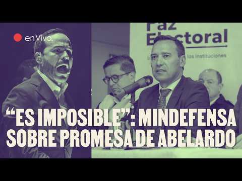 MinDefensa califica propuesta de De la Espriella de recuperar seguridad en 90 días -La Silla en vivo