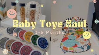 Baby Toys Haul For 3-6 Months UK