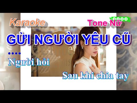 [KARAOKE] Gửi Người Yêu Cũ - Hồ Ngọc Hà