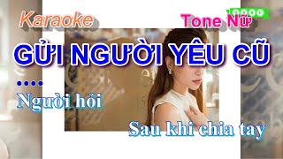 [KARAOKE] Gửi Người Yêu Cũ - Hồ Ngọc Hà