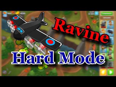BTD6 Ravine - Hard Mode  (Minimum Monkey Knowledge)  Guide / Tutorial  (Bloons TD 6)