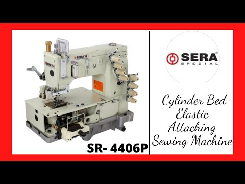 Sera 6 Needle Elastic Attaching Machine With Metering Device
