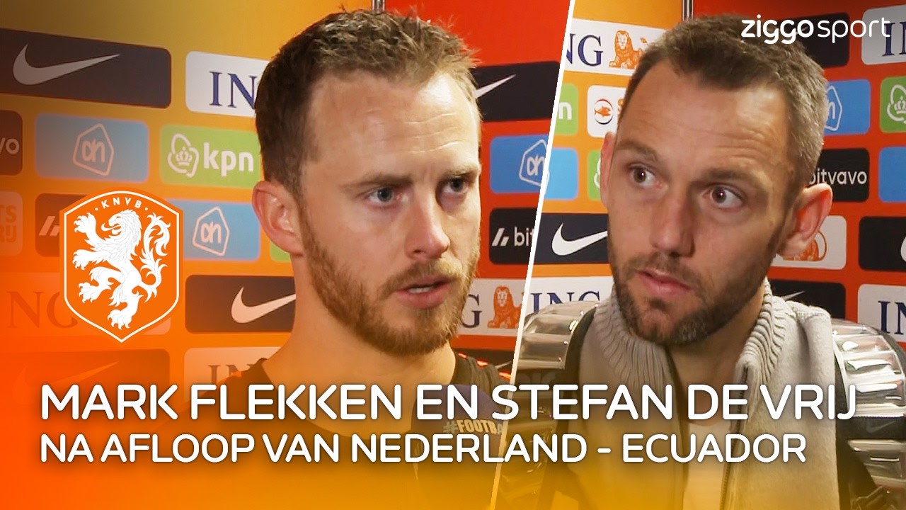"Het was een goede oefening voor ons vandaag" 🗣️ | Interview Flekken & De Vrij