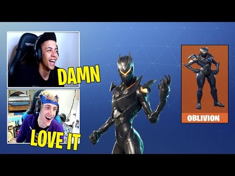 Streamers React to New OBLIVION Skin | Fortnite Best Stream Moments