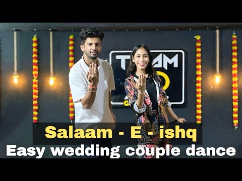 Salaam-E- Ishq Easy Couple Dance For wedding #salaameishq #weddingdancechoreography #dancewithnikhil
