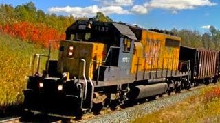preview picture of video '[HD] Ontario Northland Classic SD40-2 1737'