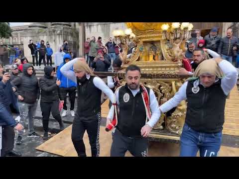 Festa di S. Agata ‘23 - Catania.                Uscita Cereo Pizzicagnoli