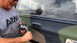 No More Pliers Required!! M1009 Rear Window Crank Handle Replacement