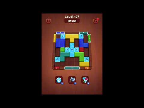 Woody Puzzle: Slide Out Levels 101-102-103-104-105-106-107-108-109-110