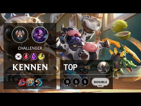 Kennen Top vs Pantheon - KR Challenger Patch 10.7