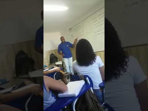 Que tiro foi esse? Aula de História...!