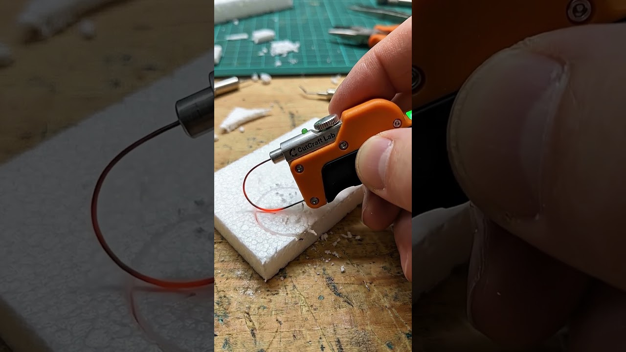 Mini Foam Hot Wire Cutter 🔧 | Precision Foam Cutting Tool for Crafts & DIY #tools4life  #diytools