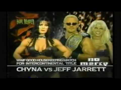 WWF No Mercy 1999 Matchcard