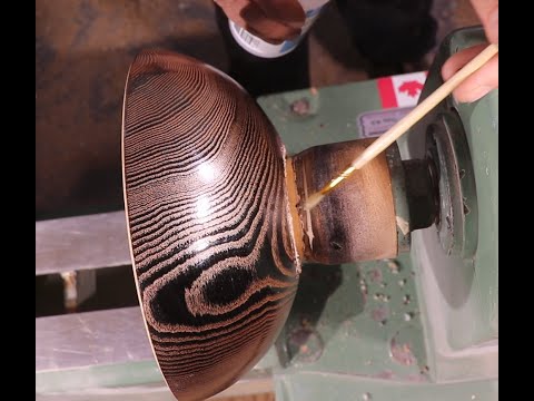 Woodturning | Ebonizing and Embellishing an Ash Bowl - Attempt#2 - Did I learn anything?
