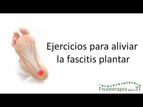 5 ejercicios para aliviar la fascitis plantar en casa