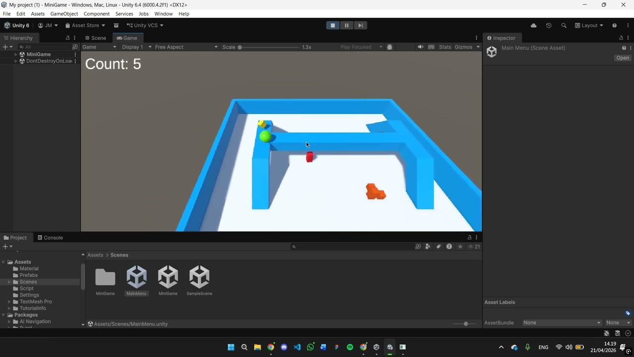 Roll a ball Mod (beta1.0)