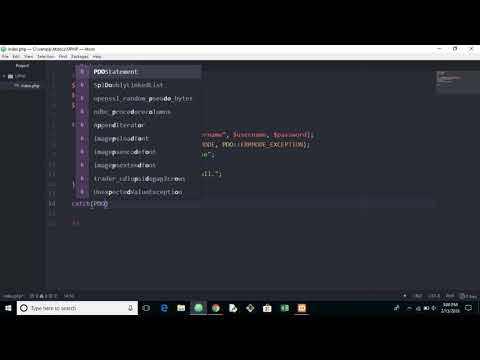 1 Creating A Database Using Pdo Php