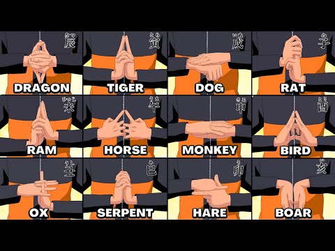 Naruto Hand Signs Tutorial