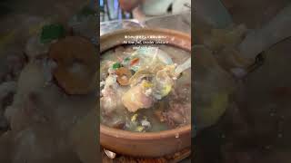🇨🇳「広州旅行」大衆食堂の深夜飯が最高だった！📍 山頂清遠鶏粥