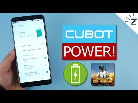 Cubot Power Gaming and Battery Test! PubG and more!